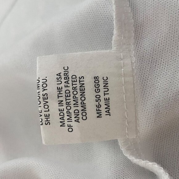 Show Me Your Mumu Women's Jamie Tunic, Gray Gardens Long Sleeves Women's Size M - Picture 15 of 16